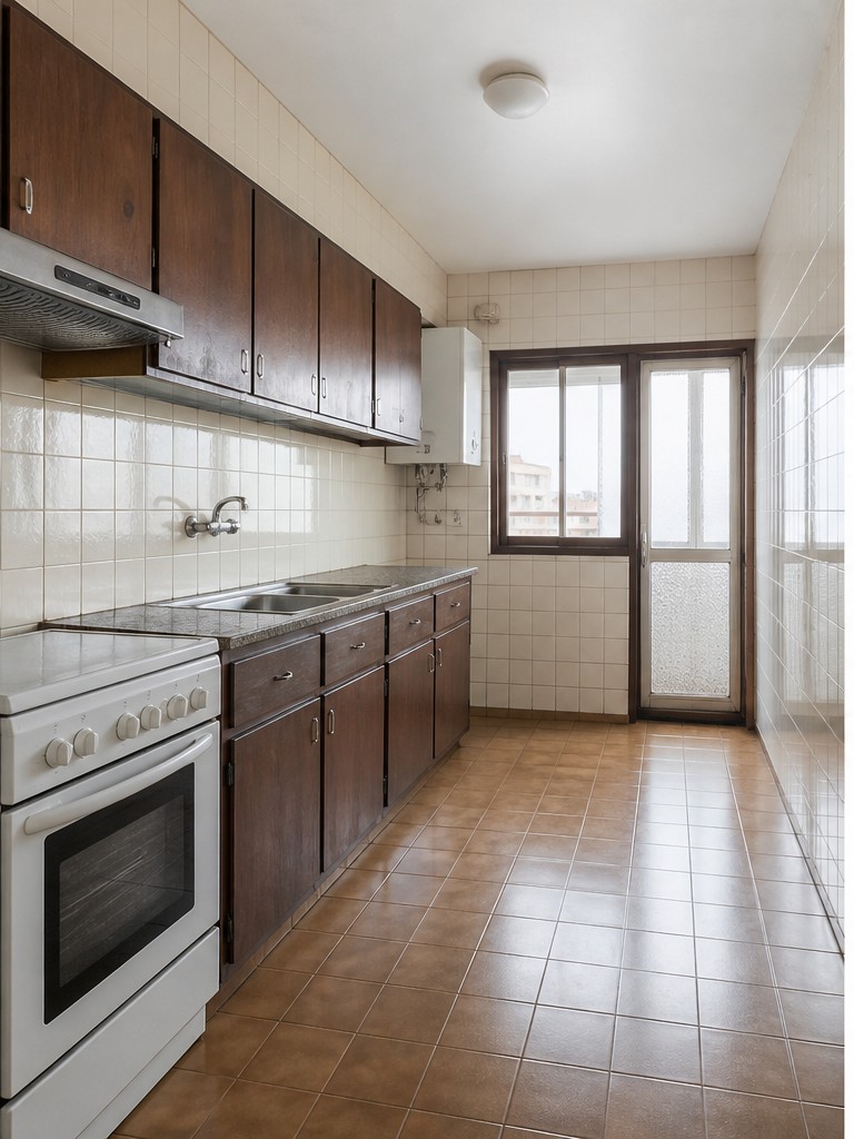 Segunda cozinha antes da remodelação