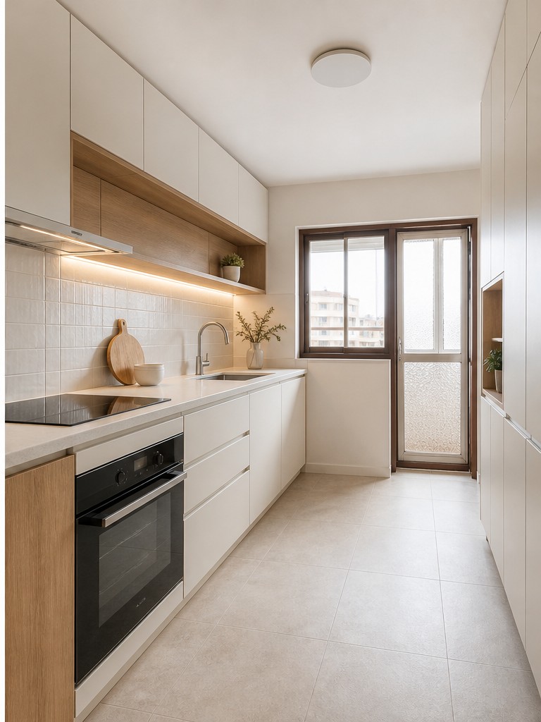 Segunda cozinha depois da remodelação