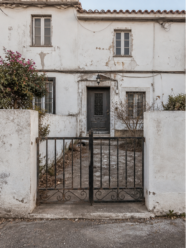 Exterior antes da renovação